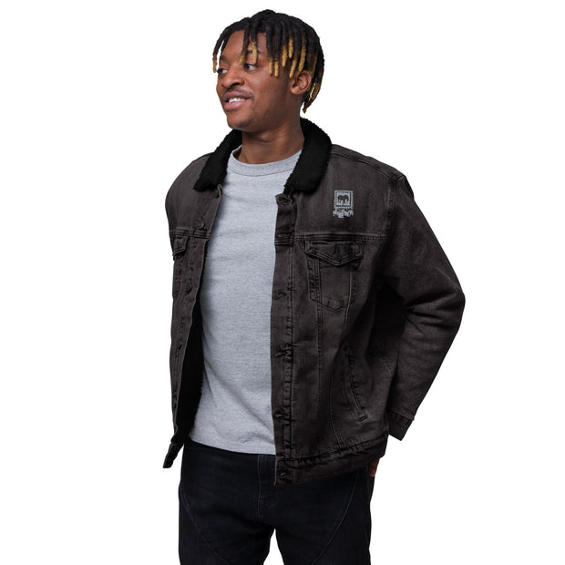 Kordel denim sherpa jacket