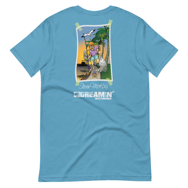 Steven McKaig PRO MODEL Ocean Blue  Mens T-Shirt